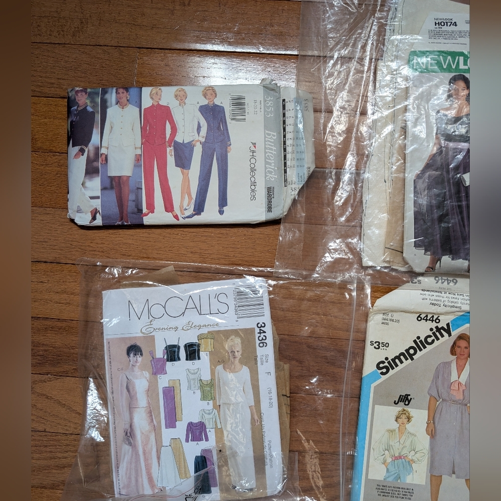 Vtg Sewing Pattern Lot B Simplicity McCalls Butterick - 10 Patterns- Plus Size - Picture 2 of 13